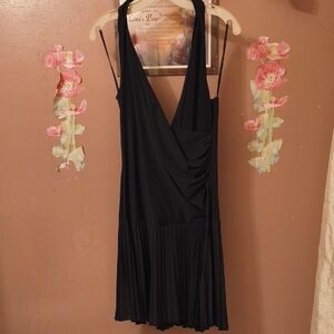 Chic Black Backless Dress